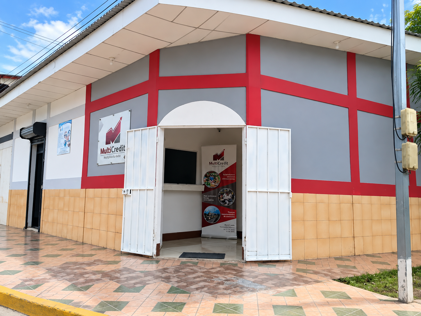 Fachada de la Ventanilla Sébaco de MultiCredit